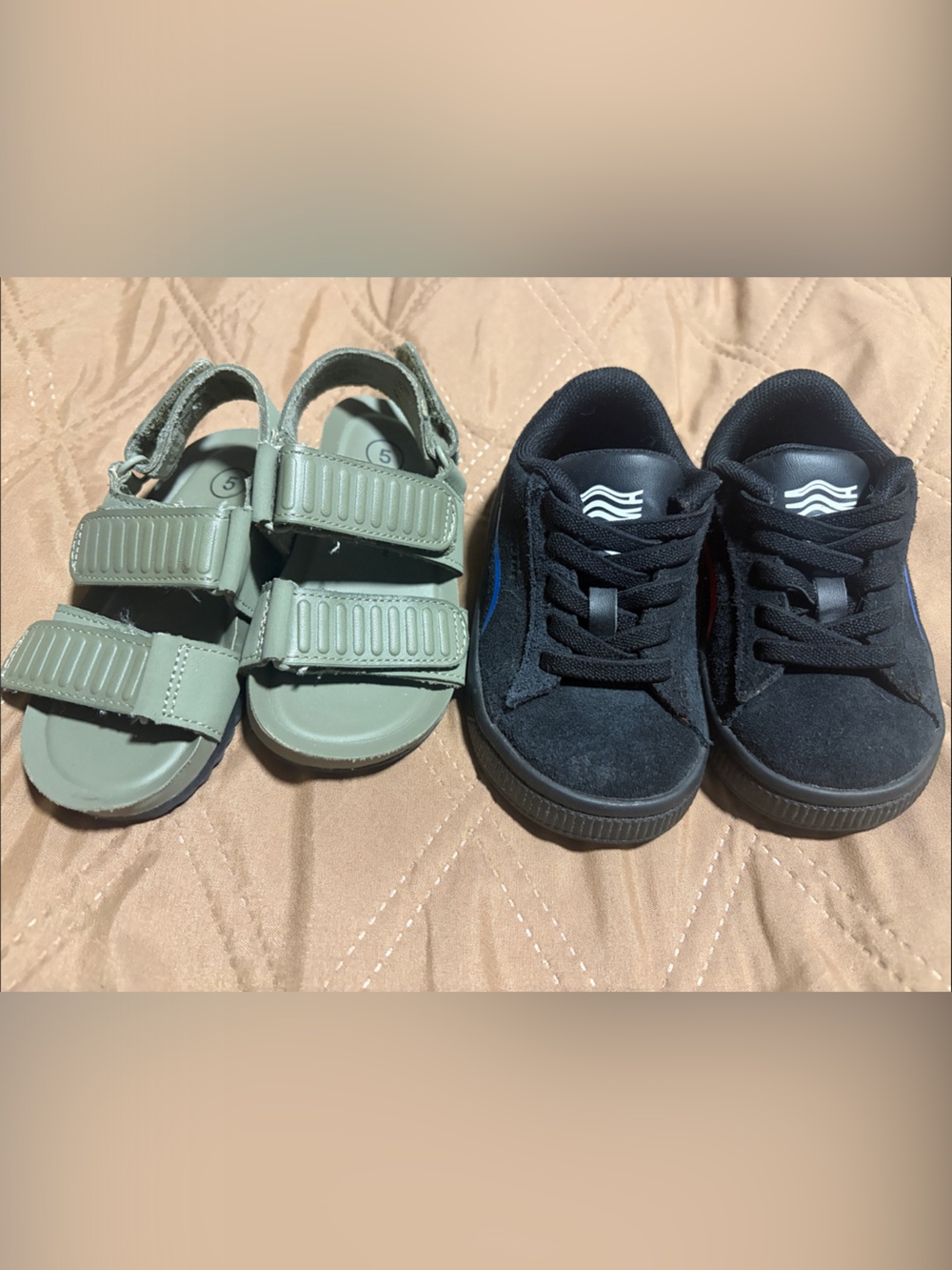 Bundle- Toddler Sandals and Puma Tennis Shoe